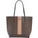 River Island Monogram Stripe Shopper Bag - Brown