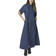 Neo Noir Balli Denim Dress - Dark Blue