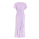 Quiz Crinkle Frill Midaxi Dress - Lilac