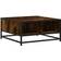 vidaXL Engineered Wood Smoked Oak Coffee Table 60.5x60.5cm