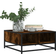 vidaXL Engineered Wood Smoked Oak Coffee Table 60.5x60.5cm