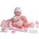 JC Toys La Newborn Deluxe Pink Layette Gift Set 15"