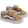 Vans Toddler Old Skool V Checkerboard Shoe - Neutral Brown/True White