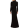 Adrianna Papell Tuxedo Mermaid Gown - Black