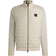 Hugo Boss H-Esfero Logo Badge Zip Up Jacket - Natural