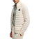 Hugo Boss H-Esfero Logo Badge Zip Up Jacket - Natural