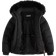 Ted Baker Kid's Faux Fur Hood Logo Coat - Black