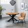 Lemon Pavilion Industrial Mango PP Saw Dining Table 130cm