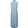 Vero Moda Zadie Long Dress - Blue/Light Blue Denim