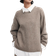 H&M Rib Knit Jumper - Beige Marl