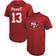 Majestic Threads Men's Brock Purdy Scarlet San Francisco 49ers Player Name & Number Tri-Blend