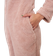 OHS Teddy Fleece Onesie Jumpsuit - Blush Pink