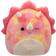 Squishmallows Trinity the Winking Pink Tie Dye Triceratops with Fuzzy Belly 40cm