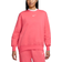 Nike Sportswear Phoenix Fleece Women's Oversized Crew Neck Sweatshirt - Aster Pink/Sail