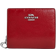 Coach Snap Wallet - Novelty Leather/Silver/Red