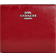 Coach Snap Wallet - Novelty Leather/Silver/Red