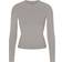 SKIMS Soft Smoothing Seamless Long Sleeve T-Shirt - Smoke