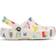 Crocs Kid's Classic Doogle Print Clog - White/Multi