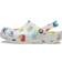 Crocs Kid's Classic Doogle Print Clog - White/Multi