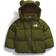 The North Face Baby Down Fleece Lined Jacket - Forest Olive (NF0A88W2)