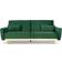 Bravich Libbie Green Sofa 212cm 3 Seater