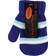 Sock Snob Baby's Striped Knitted Mittens 2-pack - Blue