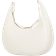 Pinko Brioche Hobo Classic Handbag - Ecru