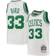 Mitchell & Ness Larry Bird Boston Celtics Youth White 1985-86 Hardwood Classics Swingman Throwback Jersey