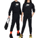 Nike Big Kid's Sportswear Tracksuit - Black/White/White (FD3090-010)