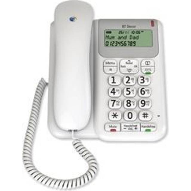 bt 2200 trio cordless phone set with loud-speaker large lcd call blocker