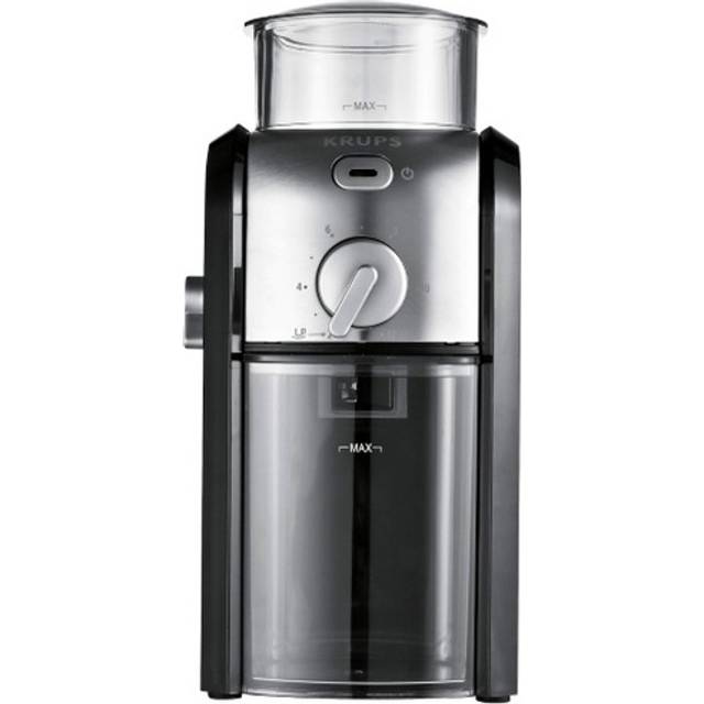 Krups GVX2.42 - Coffee grinder - 100 W - black/chrome