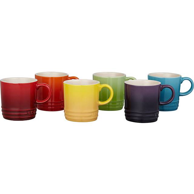 Le Creuset Espresso cups Rainbow 100 ml - 6 Pieces