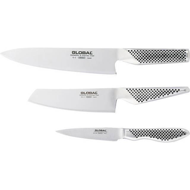 Global 3-Pc Knife Set G-2338