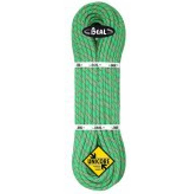 Dynamic rope BEAL Tiger Unicore 10 mm 50 m green dry cover - Fall Protection