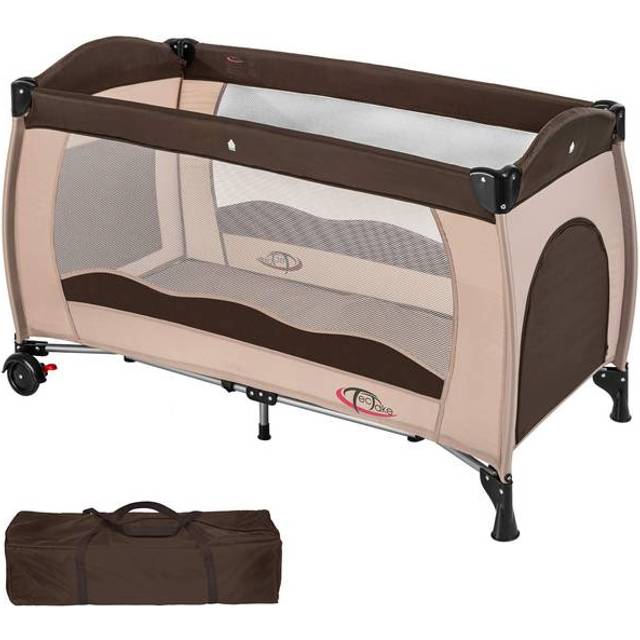 Tectake hot sale travel cot