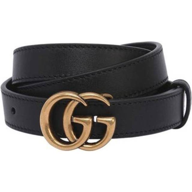 gucci marmont double g belt