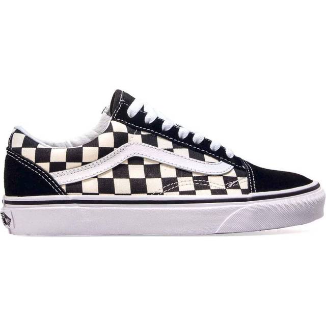 Black and white hot sale checkered vans price