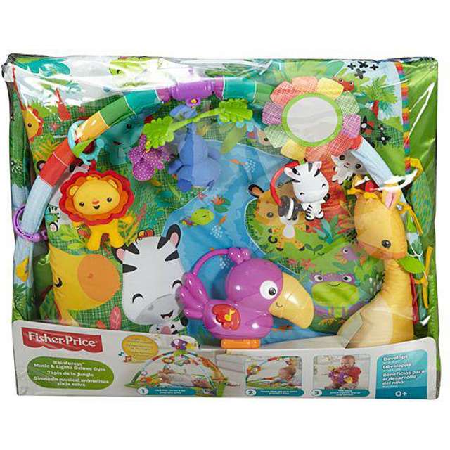 Fisher Price Rainforest Music Lights Deluxe Gym Compare Prices