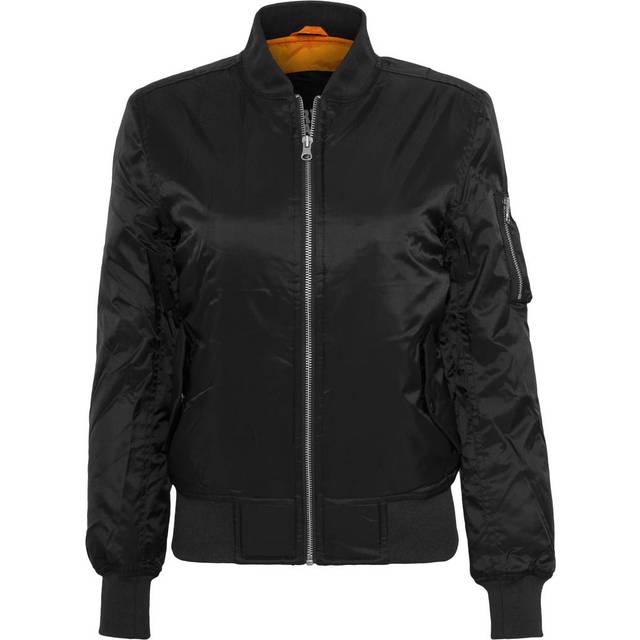 Urban Classics Basic Bomber Jacket - Black • Price