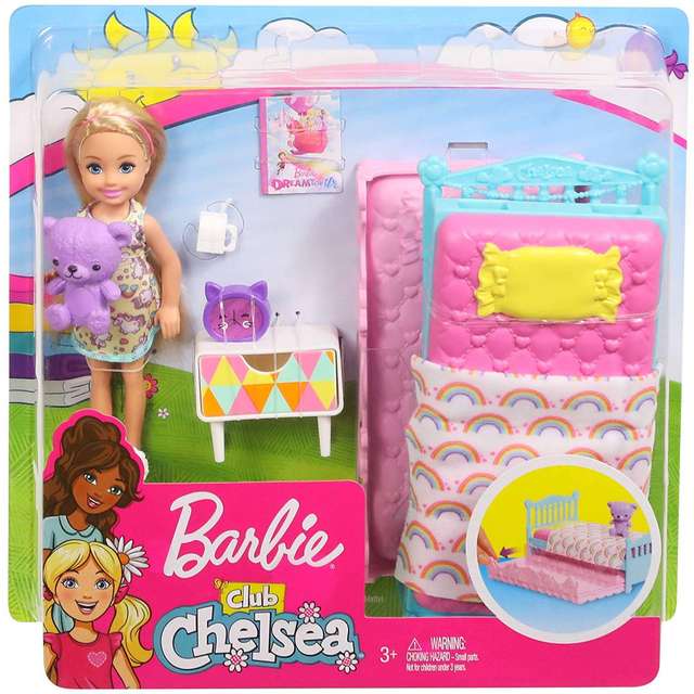 Mattel Barbie Club Chelsea Doll Playset