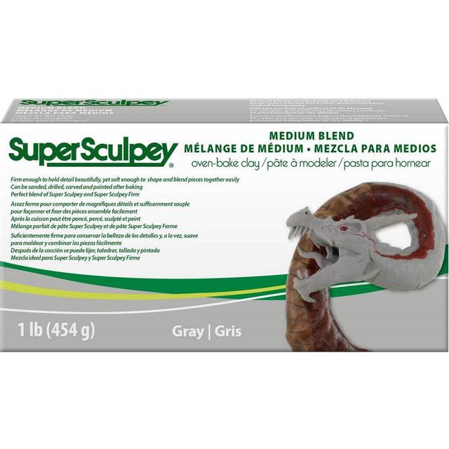 Super Sculpey Firm - Gray 454 Gr