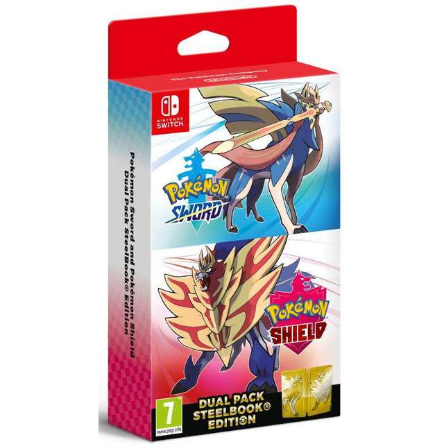 Pokemon Sword Shield Dual Pack Steelbook Edition