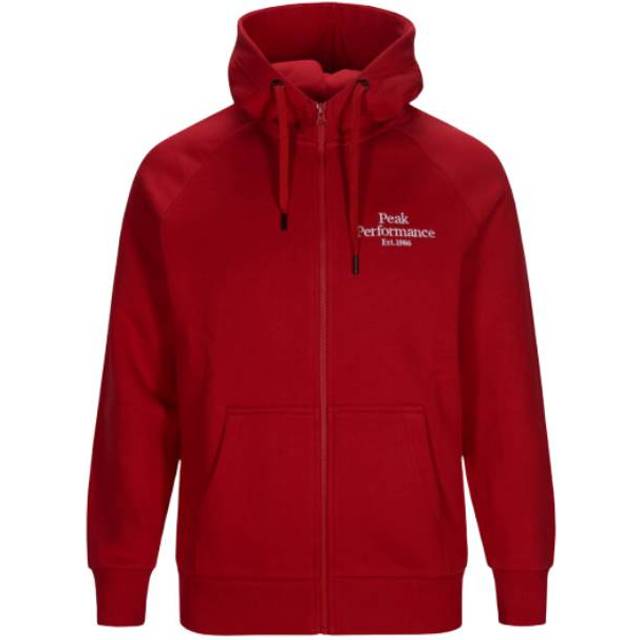 peak performance original zip hoodie