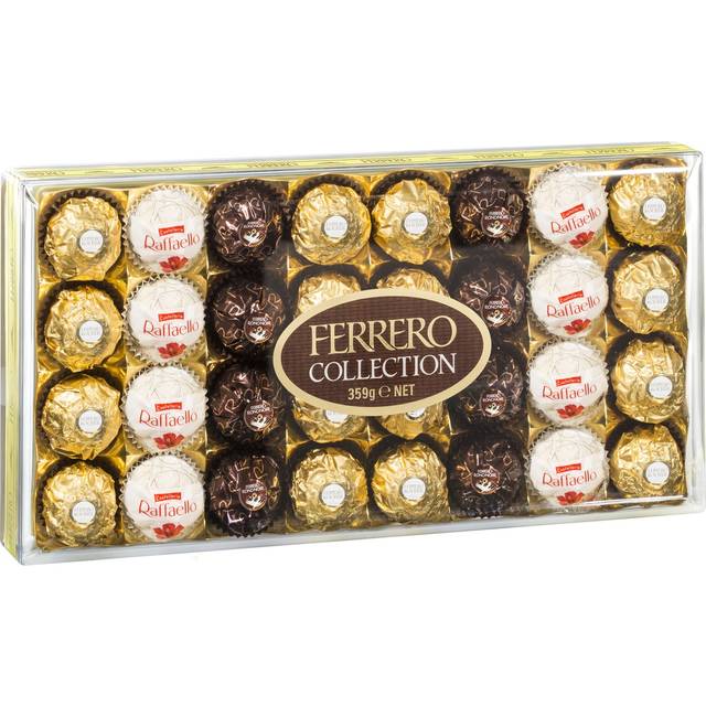 Ferrero collection assortiment de chocolats boite de 32 pieces - 359 g