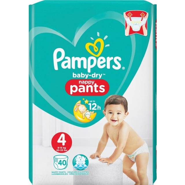 PAMPERS Baby-dry Couches-culottes nappy pants taille 6 (+ de 15kg