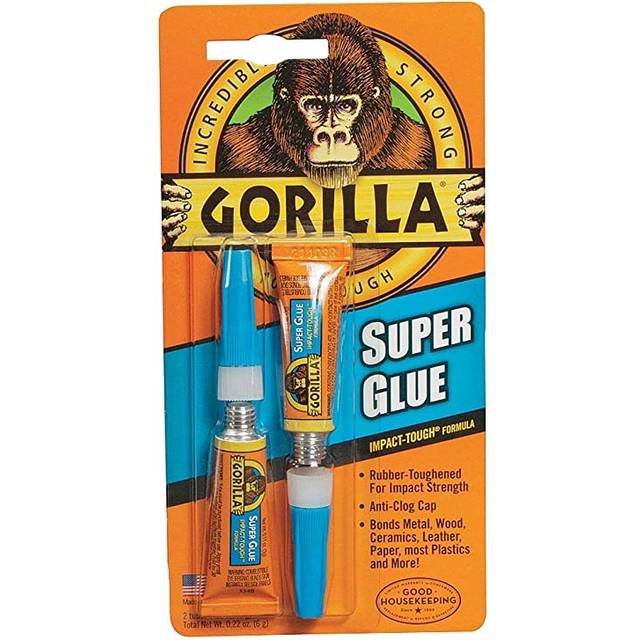 GORILLA GLUE Colle Instantanée Ultra Forte Gorilla 2 Tubes 3g pas cher 