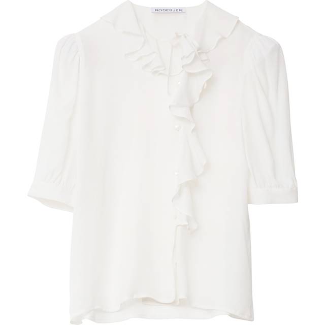 Rodebjer Xilla Silk Blouse - Off White • Prices