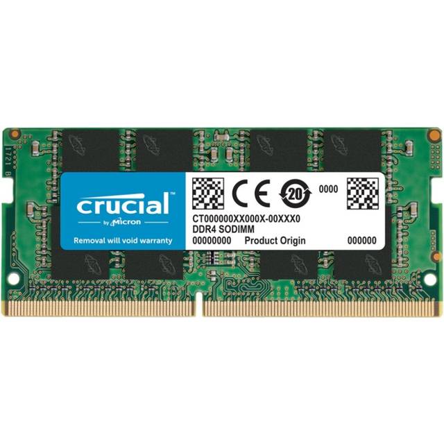 Crucial SO-DIMM DDR4 3200MHz 16GB (CT16G4SFRA32A) • Price »