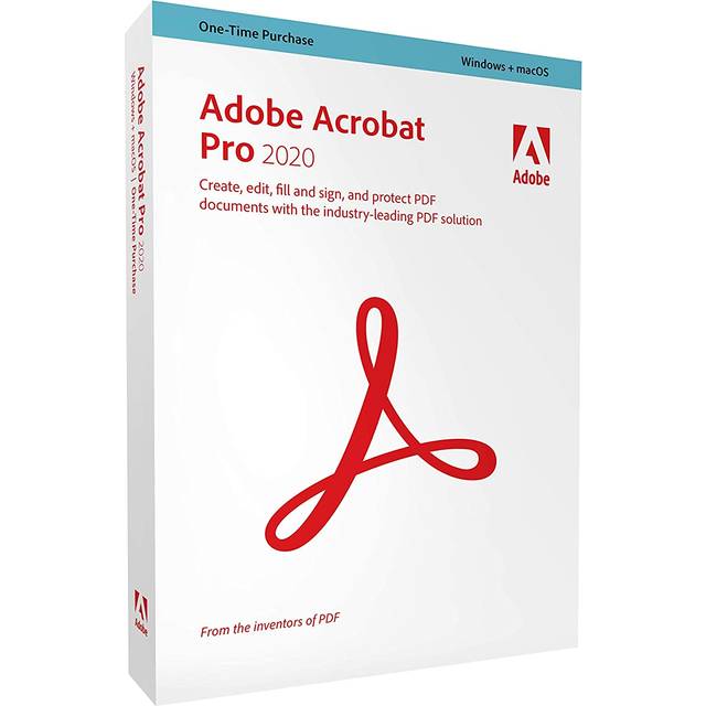 Adobe Acrobat Pro 2020 • Find lowest price (5 stores) at PriceRunner