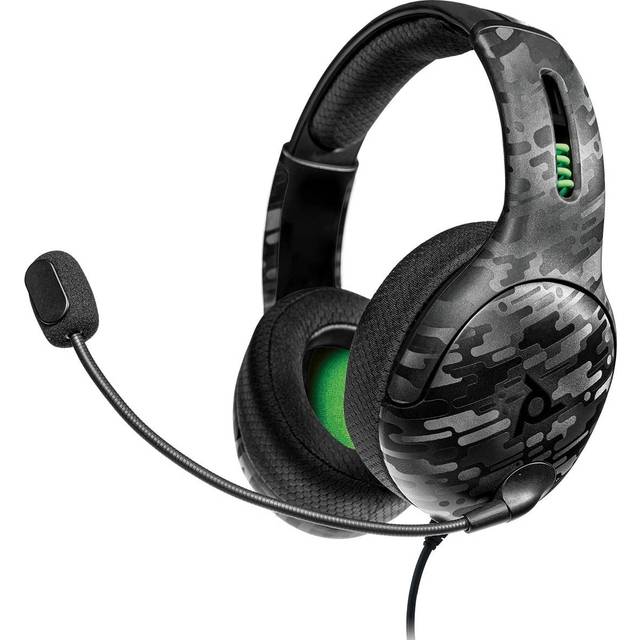 PDP Gaming LVL50 Wired Stereo Gaming Headset with Noise Cancelling  Microphone: Black - Xbox Series X, Xbox One, PC 